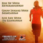 rise up with determination fitness motivation